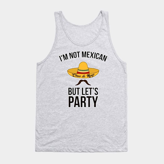 Mexican Cinco de Mayo Mexico Party Drinking Tank Top by charlescheshire